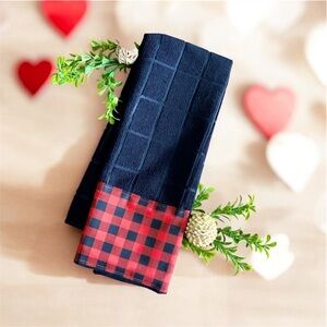 ⤵️🆕 Buffalo plaid Kitchen tea towel